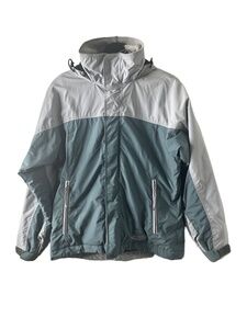 Patagonia Jacket Unisex Size XS Green Grey Outdoor Hooded Zip-Up